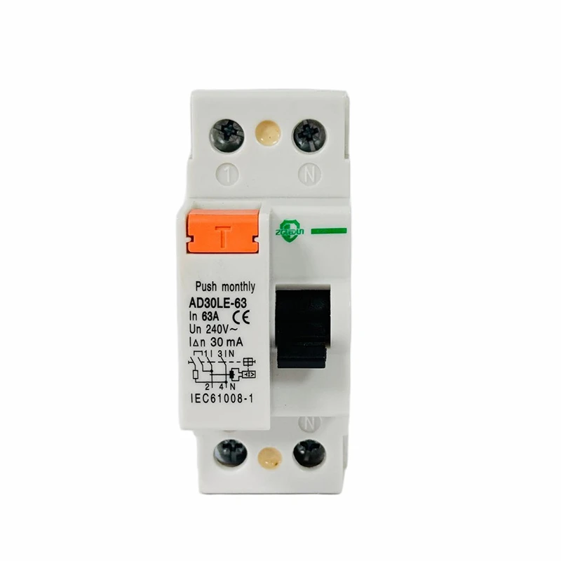 Disyuntor de corriente residual en miniatura de CA