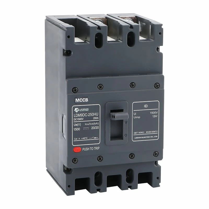 DC MCCB para sistema de almacenamiento de energía 1500V