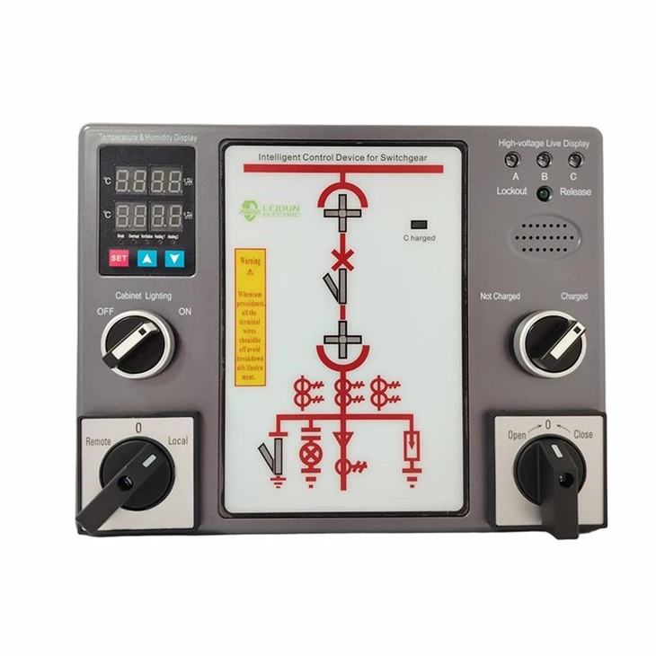 Unidad de control de aparamenta inteligente tipo pantalla digital